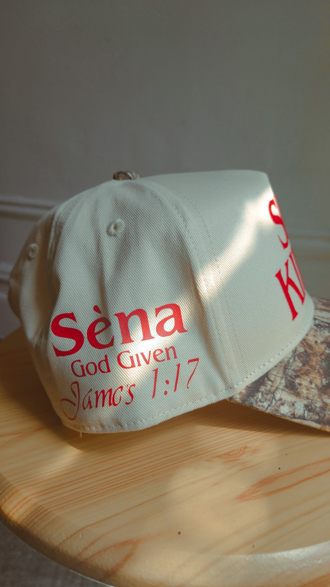 Sèna structured cap