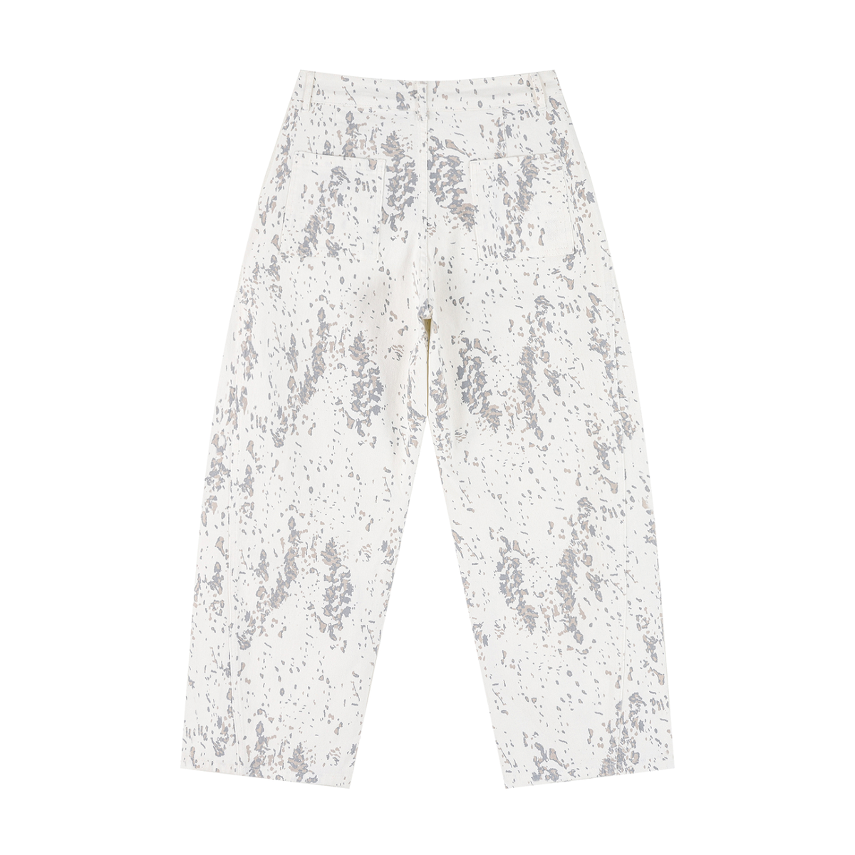 Sèna Splatter Barrel Leg Jeans