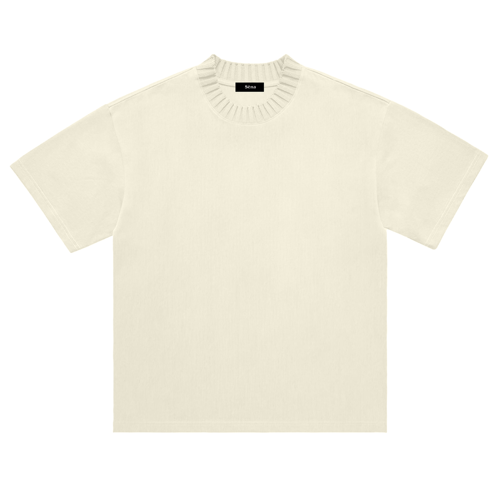 Sèna Knitted Round Neck T-Shirt
