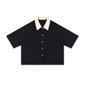 Sèna Color Block Boxy Short Sleeve Shirt